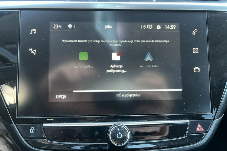 Opel Corsa 1.5 Zarejestrowana Led Android Navi Klima Alu Stan BDB BEzwypadk zdjęcie 28