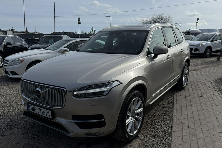 Volvo XC 90 2.0D5 inscription panoram full led Navi skóra salon PL 1 wl bezwypadk zdjęcie 3