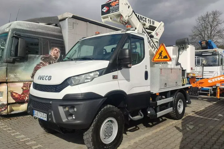 Iveco Daily 55S17W 4x4 Zwyżka 19m Versalift Lat 55 TB Time France zdjęcie 13