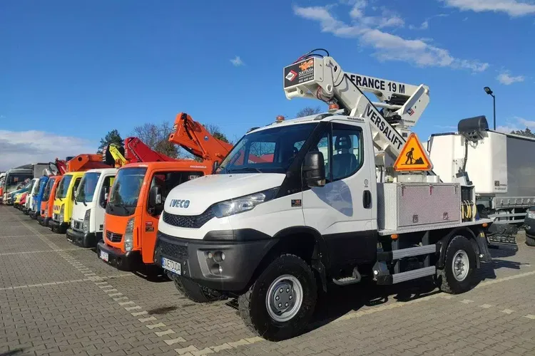 Iveco Daily 55S17W 4x4 Zwyżka 19m Versalift Lat 55 TB Time France zdjęcie 29