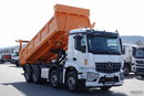 Mercedes AROCS 3243 / 8x4 / WYWROTKA + HYDROBURTA / BORDMATIC / MEILLER KIPPER / EURO 6 / OPONY 100 % zdjęcie 9