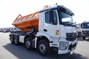 Mercedes AROCS 3243 / 8x4 / WYWROTKA + HYDROBURTA / BORDMATIC / MEILLER KIPPER / EURO 6 / OPONY 100 % zdjęcie 16