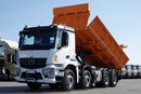 Mercedes AROCS 3243 / 8x4 / WYWROTKA + HYDROBURTA / BORDMATIC / MEILLER KIPPER / EURO 6 / OPONY 100 % zdjęcie 1
