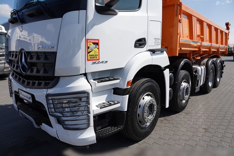Mercedes AROCS 3243 / 8x4 / WYWROTKA + HYDROBURTA / BORDMATIC / MEILLER KIPPER / EURO 6 / OPONY 100 % zdjęcie 27