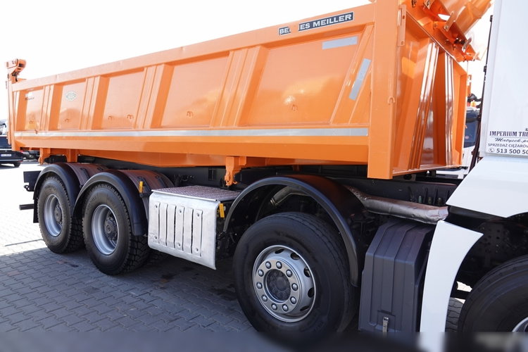 Mercedes AROCS 3243 / 8x4 / WYWROTKA + HYDROBURTA / BORDMATIC / MEILLER KIPPER / EURO 6 / OPONY 100 % zdjęcie 34
