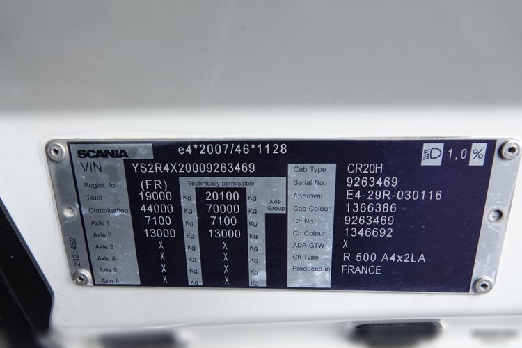 Scania R 500 / RETARDER / KLIMA POSTOJOWA   / SPROWADZONA / PO KONTRAKCIE SERWISOWYM zdjęcie 38
