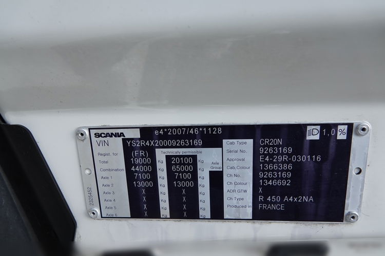 Scania R 450 / RETARDER /  HYDRAULIKA / NISKA KABINA /  ALUFELGI / OPONY 100% / PO KONTRAKCIE SERWISOWYM zdjęcie 35