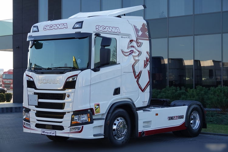 Scania R 450 / RETARDER /  HYDRAULIKA / NISKA KABINA /  ALUFELGI / OPONY 100% / PO KONTRAKCIE SERWISOWYM zdjęcie 3