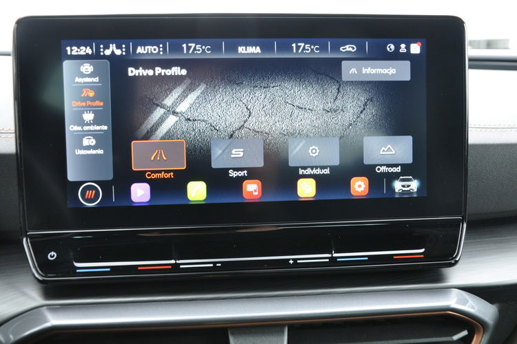 Cupra Formentor 2.0TSI 190KM 4Drive DSG Kamera Podgrz. Kier. FullLink Gwar. DealerFV zdjęcie 18