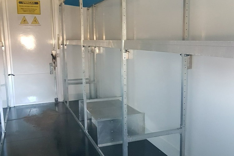 Iveco Daily KONTENER NISKOPODŁOGOWY 4.43x2.23x2.42 SKLEP BAR FOODTRUCK KAMPER AC zdjęcie 18