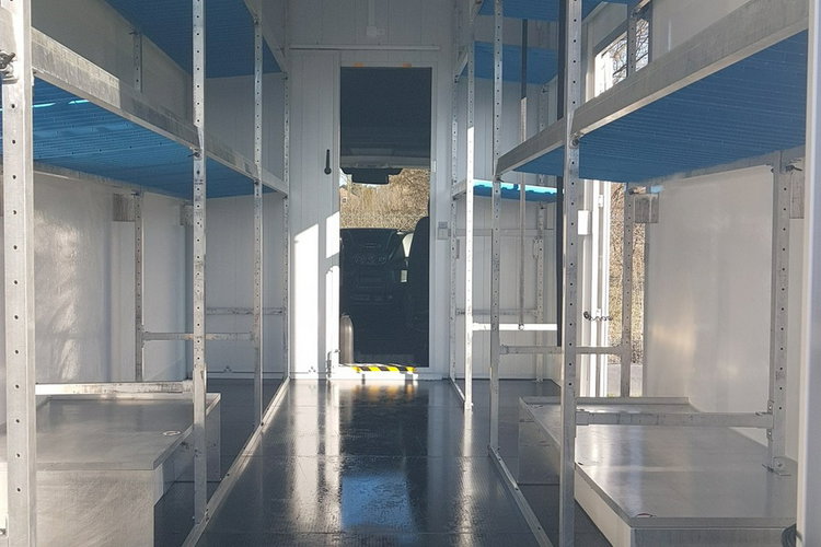 Iveco Daily KONTENER NISKOPODŁOGOWY 4.43x2.23x2.42 SKLEP BAR FOODTRUCK KAMPER AC zdjęcie 22