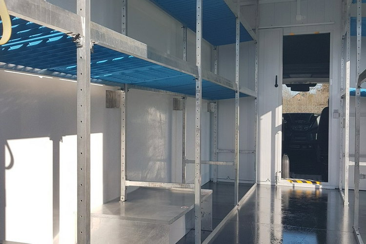 Iveco Daily KONTENER NISKOPODŁOGOWY 4.43x2.23x2.42 SKLEP BAR FOODTRUCK KAMPER AC zdjęcie 23