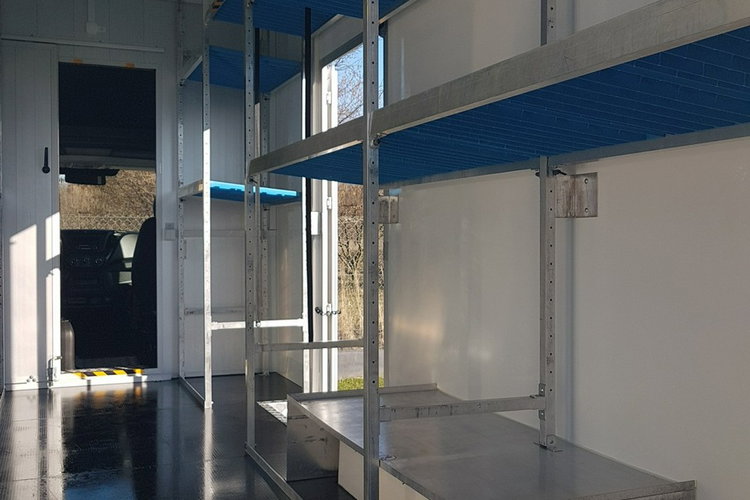 Iveco Daily KONTENER NISKOPODŁOGOWY 4.43x2.23x2.42 SKLEP BAR FOODTRUCK KAMPER AC zdjęcie 24