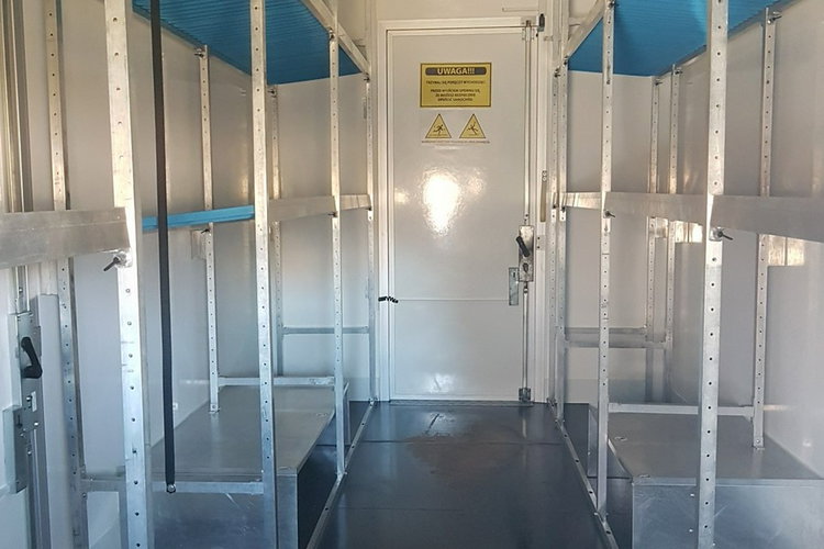 Iveco Daily KONTENER NISKOPODŁOGOWY 4.43x2.23x2.42 SKLEP BAR FOODTRUCK KAMPER AC zdjęcie 17