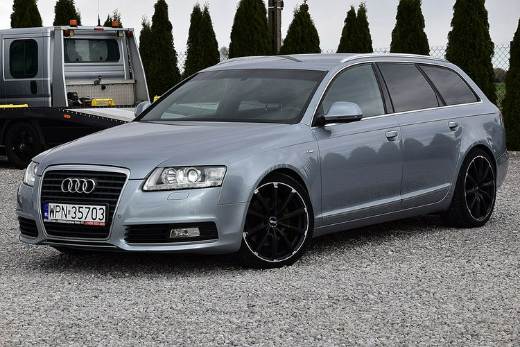 Audi A6 2.0Tdi 170Km S-line Xenon Led Pół-Skóra Navi Gwarancja zdjęcie 13