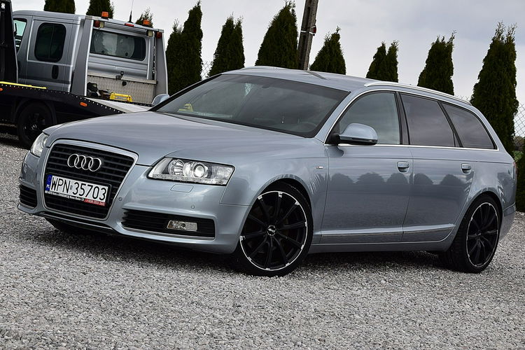 Audi A6 2.0Tdi 170Km S-line Xenon Led Pół-Skóra Navi Gwarancja zdjęcie 14