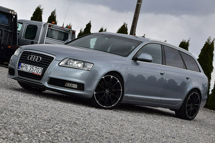 Audi A6 2.0Tdi 170Km S-line Xenon Led Pół-Skóra Navi Gwarancja zdjęcie 15