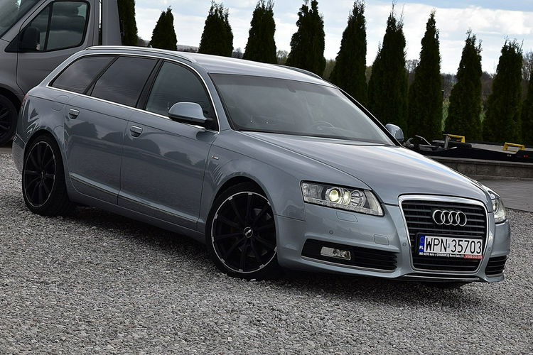 Audi A6 2.0Tdi 170Km S-line Xenon Led Pół-Skóra Navi Gwarancja zdjęcie 20