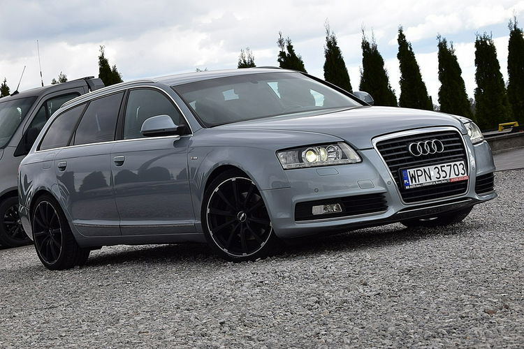 Audi A6 2.0Tdi 170Km S-line Xenon Led Pół-Skóra Navi Gwarancja zdjęcie 22