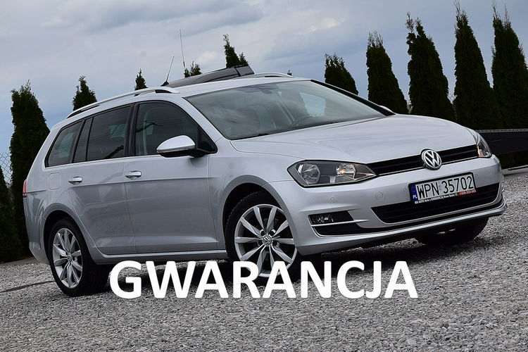 Volkswagen Golf 1.6TDI 110KM Kamera Pół-Skóra Navi Gwarancja zdjęcie 1
