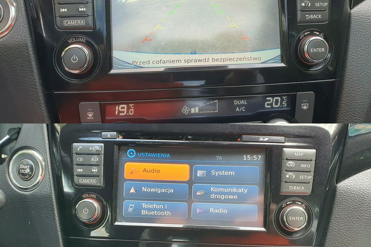 Nissan Qashqai 1.5 dCi # NAVI # Climatronic # Panorama # Kamera # Biała Perła # IGŁA zdjęcie 21