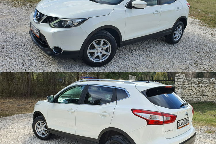 Nissan Qashqai 1.5 dCi # NAVI # Climatronic # Panorama # Kamera # Biała Perła # IGŁA zdjęcie 35
