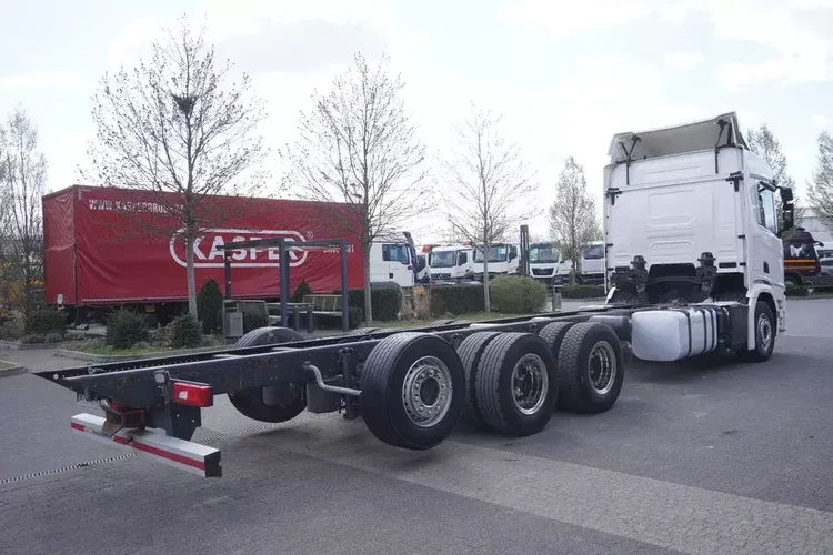 Scania R540 8×4 / oś podnoszona / kab.sypialna / rama 9.65m zdjęcie 6