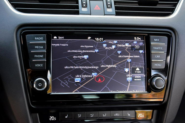 Skoda Octavia 2.0TDI(184KM) VRS Radar ACC Duża Navi Bi-Xenon Ledy Skóry 2xParkt Aso zdjęcie 30