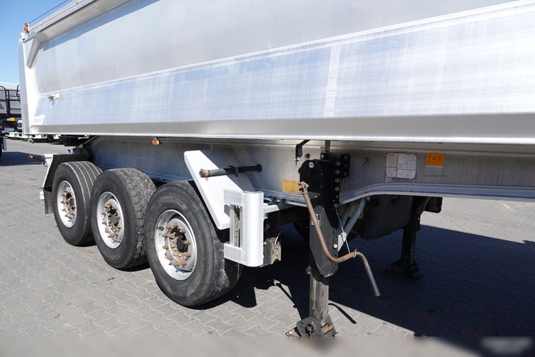 BENALU WYWROTKA / 25 m3 / ALUMINIOWA / OŚ PODNOSZONA / WAGA: 5 100 KG / SPROWADZONA zdjęcie 9