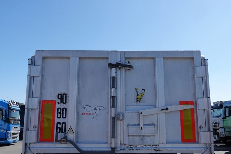 BENALU WYWROTKA / 25 m3 / ALUMINIOWA / OŚ PODNOSZONA / WAGA: 5 100 KG / SPROWADZONA zdjęcie 12