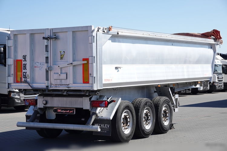 BENALU WYWROTKA / 25 m3 / ALUMINIOWA / OŚ PODNOSZONA / WAGA: 5 100 KG / SPROWADZONA zdjęcie 7
