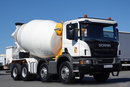 Scania P 410/ 8x4 / BETONOMIESZARKA / GRUSZKA / LIEBHERR / 9m3 zdjęcie 1
