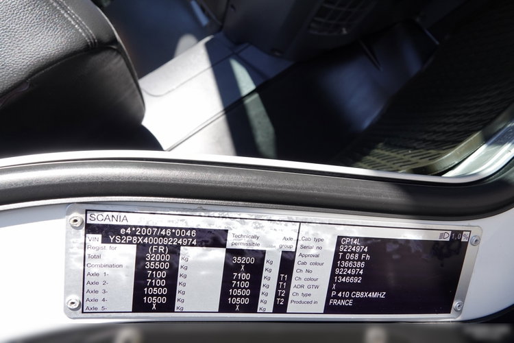 Scania P 410/ 8x4 / BETONOMIESZARKA / GRUSZKA / LIEBHERR / 9m3 zdjęcie 44