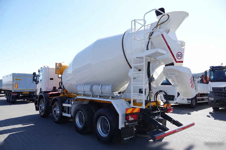 Scania P 410/ 8x4 / BETONOMIESZARKA / GRUSZKA / LIEBHERR / 9m3 zdjęcie 5
