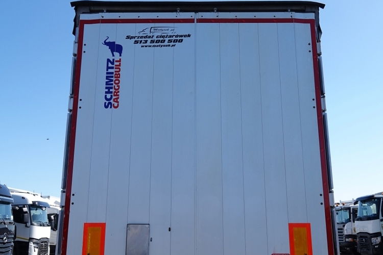 Schmitz FIRANKA VARIOS / PODNOSZONY DACH / OPONY 385/55 R22, 5 / 2016 ROK zdjęcie 12