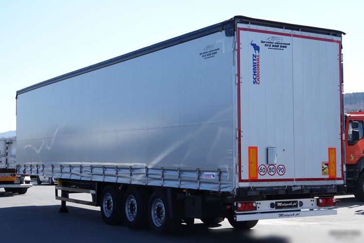 Schmitz FIRANKA VARIOS / PODNOSZONY DACH / OPONY 385/55 R22, 5 / 2016 ROK zdjęcie 5
