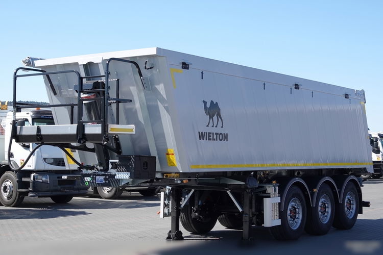 Wielton / WYWROTKA ALUMINIOWA 30 M3 / FABRYCZNIE NOWA 2025 ROK / OŚ PODNOSZONA / SAF /  DOSTĘPNA OD RĘKI zdjęcie 2