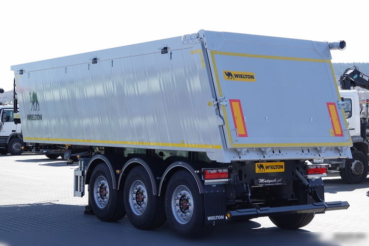 Wielton / WYWROTKA ALUMINIOWA 30 M3 / FABRYCZNIE NOWA 2025 ROK / OŚ PODNOSZONA / SAF /  DOSTĘPNA OD RĘKI zdjęcie 5