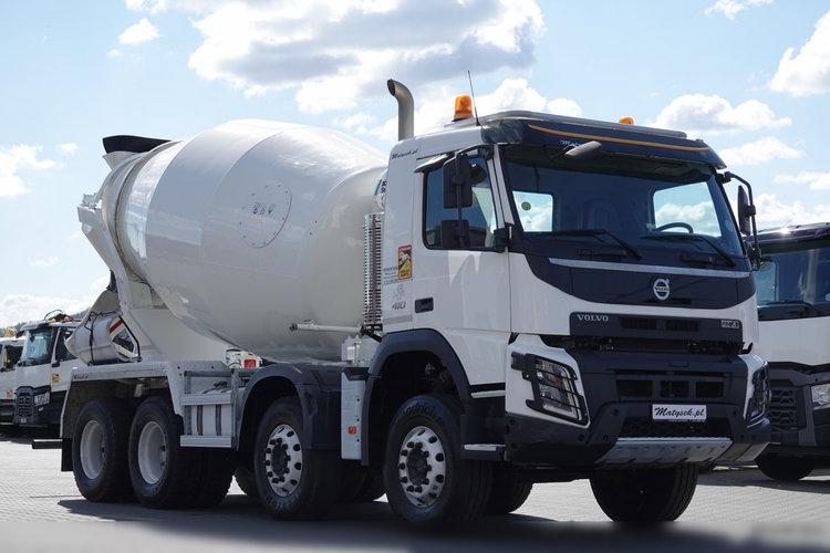 Volvo FMX 410 / 8x4 / GRUSZKA 9m3 / BETONOMIESZARKA / SCHWING STETTER / HARDOX / ALUFELGI / EURO 6 zdjęcie 10