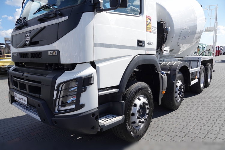 Volvo FMX 410 / 8x4 / GRUSZKA 9m3 / BETONOMIESZARKA / SCHWING STETTER / HARDOX / ALUFELGI / EURO 6 zdjęcie 12