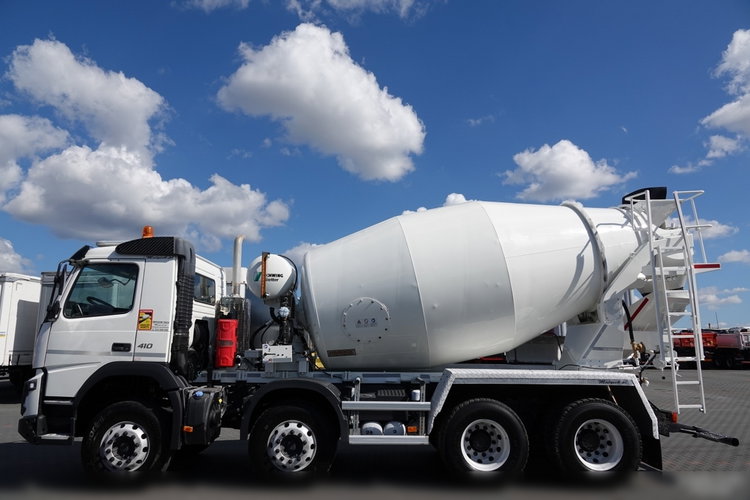 Volvo FMX 410 / 8x4 / GRUSZKA 9m3 / BETONOMIESZARKA / SCHWING STETTER / HARDOX / ALUFELGI / EURO 6 zdjęcie 14