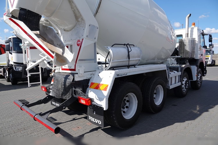 Volvo FMX 410 / 8x4 / GRUSZKA 9m3 / BETONOMIESZARKA / SCHWING STETTER / HARDOX / ALUFELGI / EURO 6 zdjęcie 17