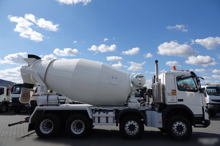 Volvo FMX 410 / 8x4 / GRUSZKA 9m3 / BETONOMIESZARKA / SCHWING STETTER / HARDOX / ALUFELGI / EURO 6 zdjęcie 18