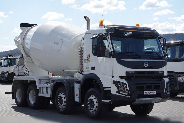 Volvo FMX 410 / 8x4 / GRUSZKA 9m3 / BETONOMIESZARKA / SCHWING STETTER / HARDOX / ALUFELGI / EURO 6 zdjęcie 1