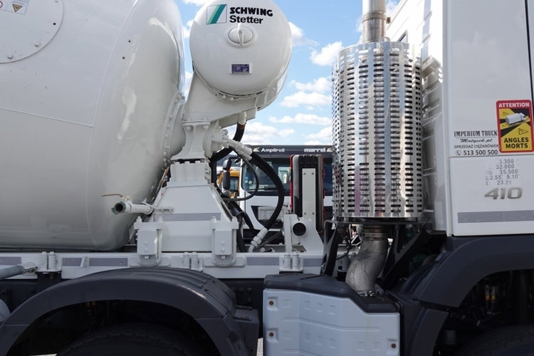 Volvo FMX 410 / 8x4 / GRUSZKA 9m3 / BETONOMIESZARKA / SCHWING STETTER / HARDOX / ALUFELGI / EURO 6 zdjęcie 24