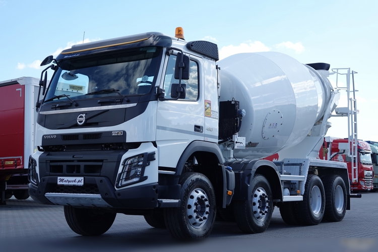 Volvo FMX 410 / 8x4 / GRUSZKA 9m3 / BETONOMIESZARKA / SCHWING STETTER / HARDOX / ALUFELGI / EURO 6 zdjęcie 3