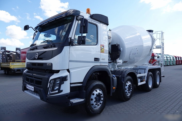 Volvo FMX 410 / 8x4 / GRUSZKA 9m3 / BETONOMIESZARKA / SCHWING STETTER / HARDOX / ALUFELGI / EURO 6 zdjęcie 4