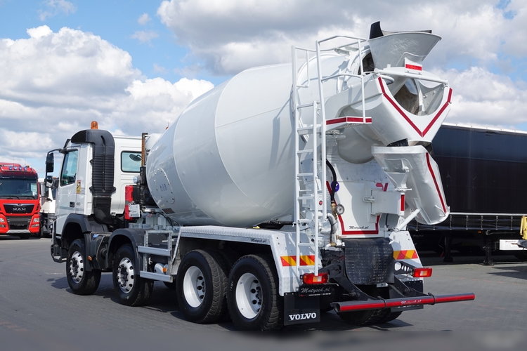 Volvo FMX 410 / 8x4 / GRUSZKA 9m3 / BETONOMIESZARKA / SCHWING STETTER / HARDOX / ALUFELGI / EURO 6 zdjęcie 6