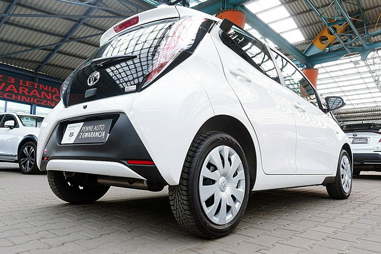 Toyota Aygo TYLKO 48 TYŚ KM 5-Drzwi LED+Tempomat GWARANCJA 1WŁ Kraj Bezwypadkowy 4x2 zdjęcie 77