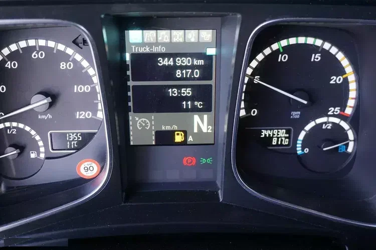 Mercedes ACTROS / 2543 / 6 X 2 / SKRZYNIOWY + HDS / FASSI F-295 / WYSIĘG 17 M / OŚ SKRĘTNA zdjęcie 13